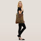 Etnisch Afrikaans Patroon - browns and golds #10 Tote Bag (Op model)