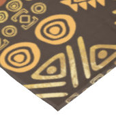 Etnisch Afrikaans Patroon - browns and golds #11 Tafelkleed (Gekanteld)