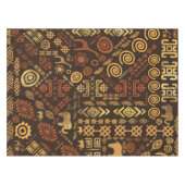 Etnisch Afrikaans Patroon - browns and golds #12 Tafelkleed (Voorkant (Horizontaal))
