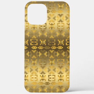 Etnisch Afrikaans patroon met Adinkra-symbolen Case-Mate iPhone Case