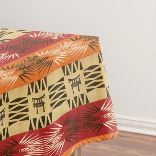 etnisch afrikaans patroon met simbols . tafelkleed (Voorbeeld)