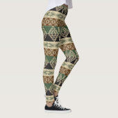 etnisch afrikaans stammenpatroon leggings (Rechts)