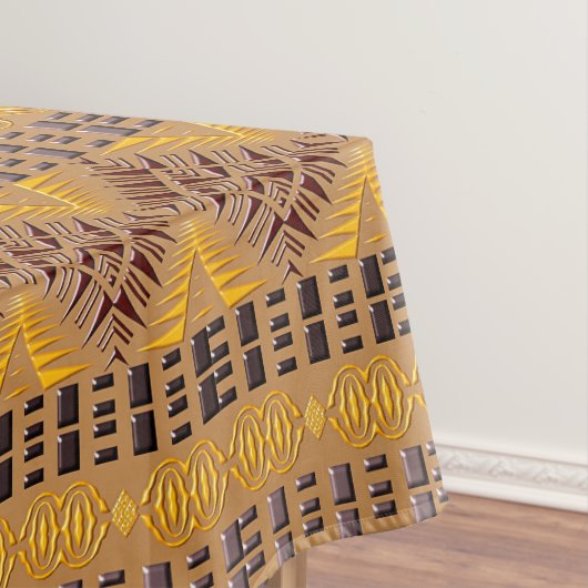 etnisch afrikaans stammenpatroon tafelkleed (Voorbeeld)