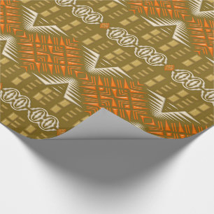 etnisch - afrikaanse tribale geometrisch patroon cadeaupapier