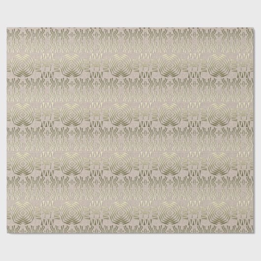 etnisch - afrikaanse tribale geometrisch patroon cadeaupapier (Vlak)