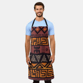 Etnisch Afrikaanse vibes in Boheemse stijl Schort (Gedragen)