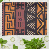 Etnisch Afrikaanse vibes in Boheemse stijl Theedoek (Gevouwen)