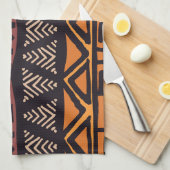 Etnisch Afrikaanse vibes in Boheemse stijl Theedoek (Quarter Fold)