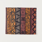 Etnisch Afrikaanse vibes in Boheemse stijl Wandkleed (Voorkant (horizontaal))