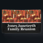 Etnisch Afrocentrisch Kente-stam patroon bagage  Spandoek<br><div class="desc">Afrocentrisch tribale zwarte trots patroon gemaakt van Afrikaanse stof kente en Afrikaans trommel patroon.</div>