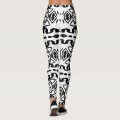 Etnisch Azteeks, gestreept patroon. Leggings (Achterkant)