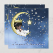 Etnisch Baby shower Kaart (Voorkant / Achterkant)