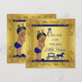 Etnisch Baby shower Once Upon a Time Prince Kaart (Voorkant / Achterkant)