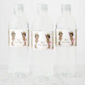 Etnisch Baby shower Waterflesetiketten Waterfles Etiket (Flessen)