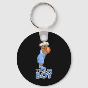 Etnisch basketbalteam Boy Baby Sleutelhanger