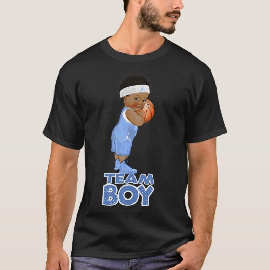Etnisch basketbalteam Boy Baby T-shirt (Voorkant)