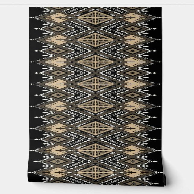 Etnisch Behang (Afrollen)