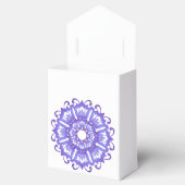 Etnisch Bloemen Mandala. Bedankdoosjes (Geopend)