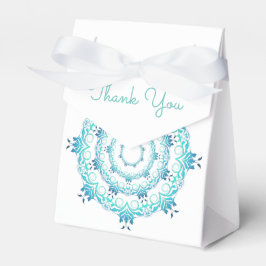 Etnisch Bloemen Mandala. Bedankdoosjes