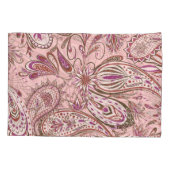 Etnisch Bloemen: Oriental Paisley Design. Kussensloop (Achterkant)