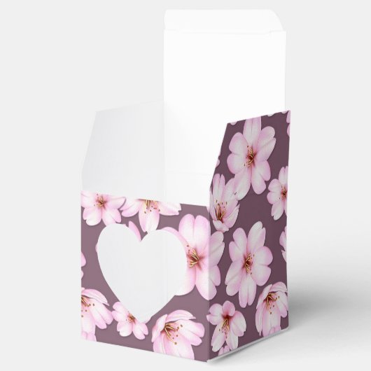 Etnisch bloemenretro bedankdoosjes (Geopend)