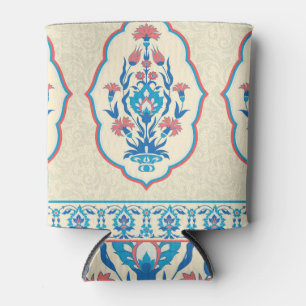 Etnisch bloemweefsel: naadloze elegantie blikjeskoeler