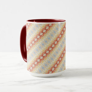 Etnisch bohemien stijl patroon. mok