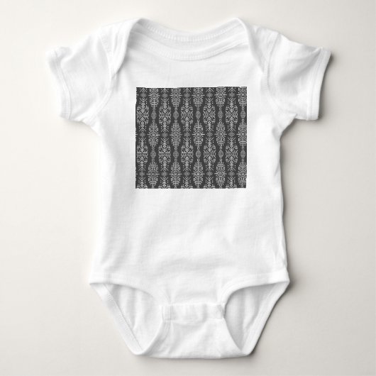 Etnisch Boho Chic: naadloos stamontwerp Romper (Voorkant)