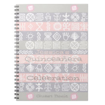 Etnisch Boho-chic Quinceañera Guest Book