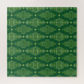 Etnisch Boho: Creatief Tribal Naadloos. Legpuzzel (Horizontaal)