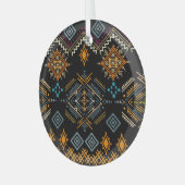 Etnisch Boho Ornament naadloos patroon (Voorkant links)