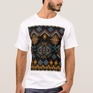 Etnisch Boho Ornament naadloos patroon T-shirt