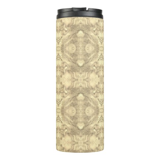 Etnisch Boho-patroon - Oriental Fantasy Abstract Thermosbeker (Achterkant)