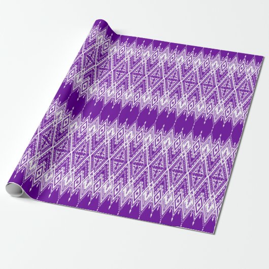 Etnisch Cadeaupapier (Uitgerold)