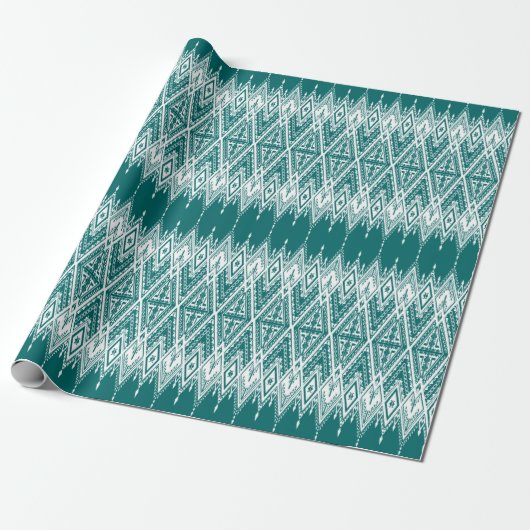 Etnisch Cadeaupapier (Uitgerold)