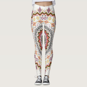 Etnisch Decoratief: inheems Ornament Leggings