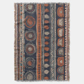 Etnisch eenvoudige achtergrond deken (Voorkant Verticaal)
