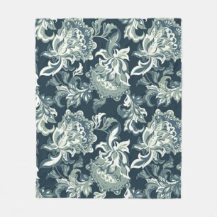  etnisch floreel naadloos patroon. folkloristisch fleece deken