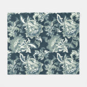 etnisch floreel naadloos patroon. folkloristisch fleece deken (Voorkant (Horizontaal))