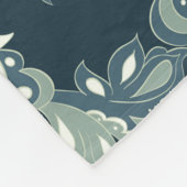 etnisch floreel naadloos patroon. folkloristisch fleece deken (Hoek)