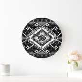 Etnisch geometrische Indiase grens, abstract. Grote Klok (Huis)