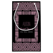 Etnisch gepersonaliseerd Vrijgezellenfeest geschen Klein Cadeauzakje (Achterkant)