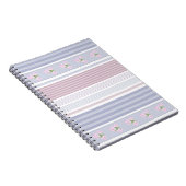 etnisch , gestreept , lappendeken notitieboek (Rechterzijde)