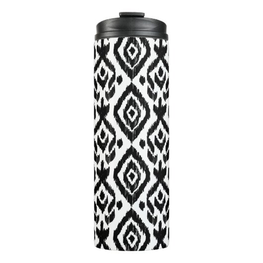 Etnisch handgetekend, inpakkend drukpatroon. thermosbeker (Voorkant)