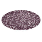 Etnisch handgetekend patroon:  stijl snijplank (Hoek)