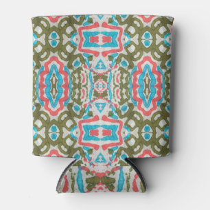Etnisch Ikat: Abstract sjamanpatroon Blikjeskoeler