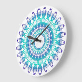 etnisch Mandala. Grote Klok (Hoek)