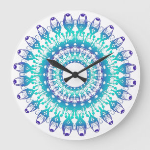 etnisch Mandala. Grote Klok