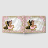 Etnisch Meisje Baby shower Gastenboek (Volledig)