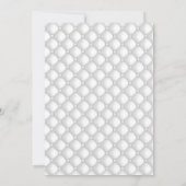 Etnisch Meisje Roze Parel Baby shower Kaart (Achterkant)